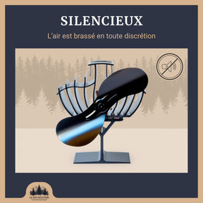 Ventilateur de poêle à bois