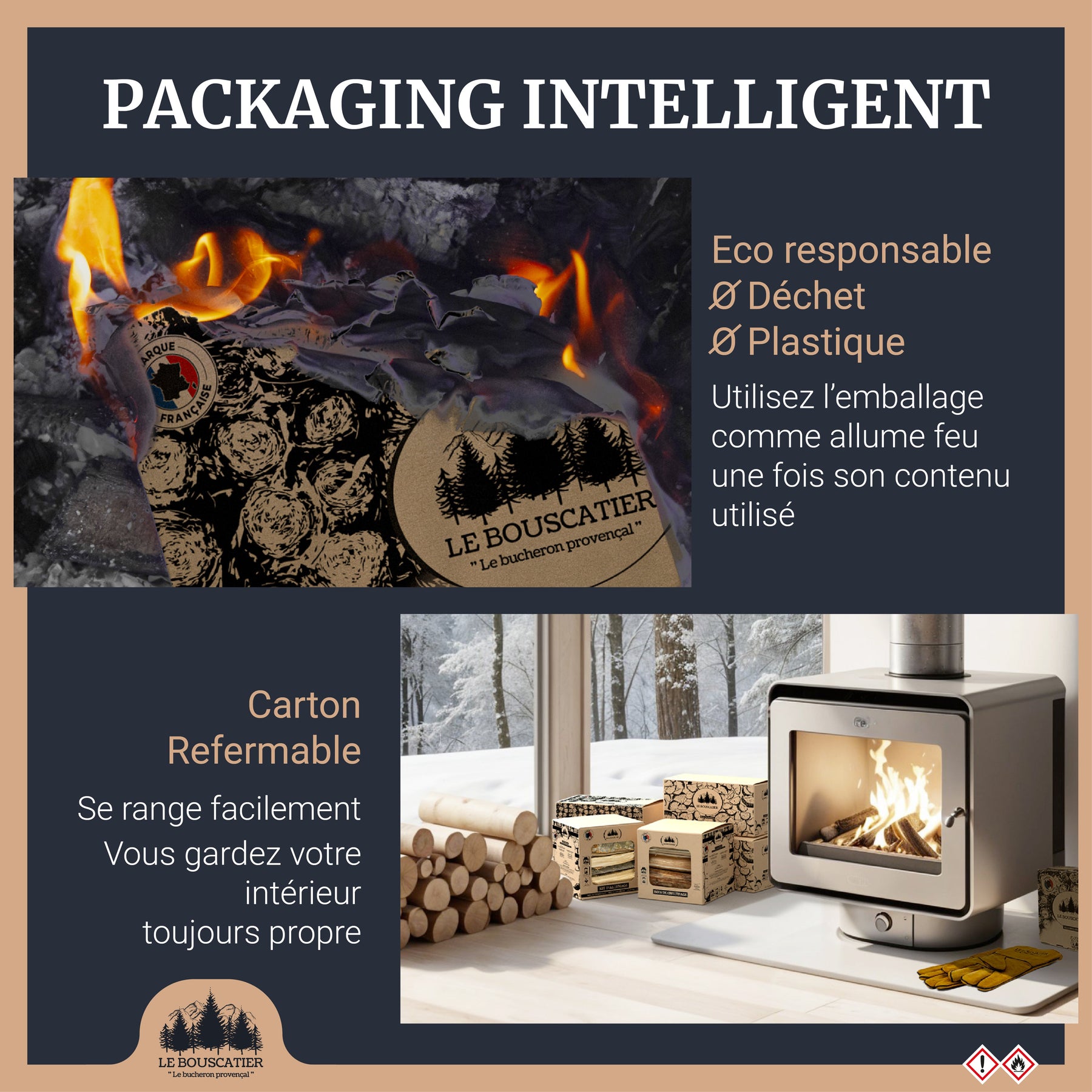 25 L - Bois de chauffage