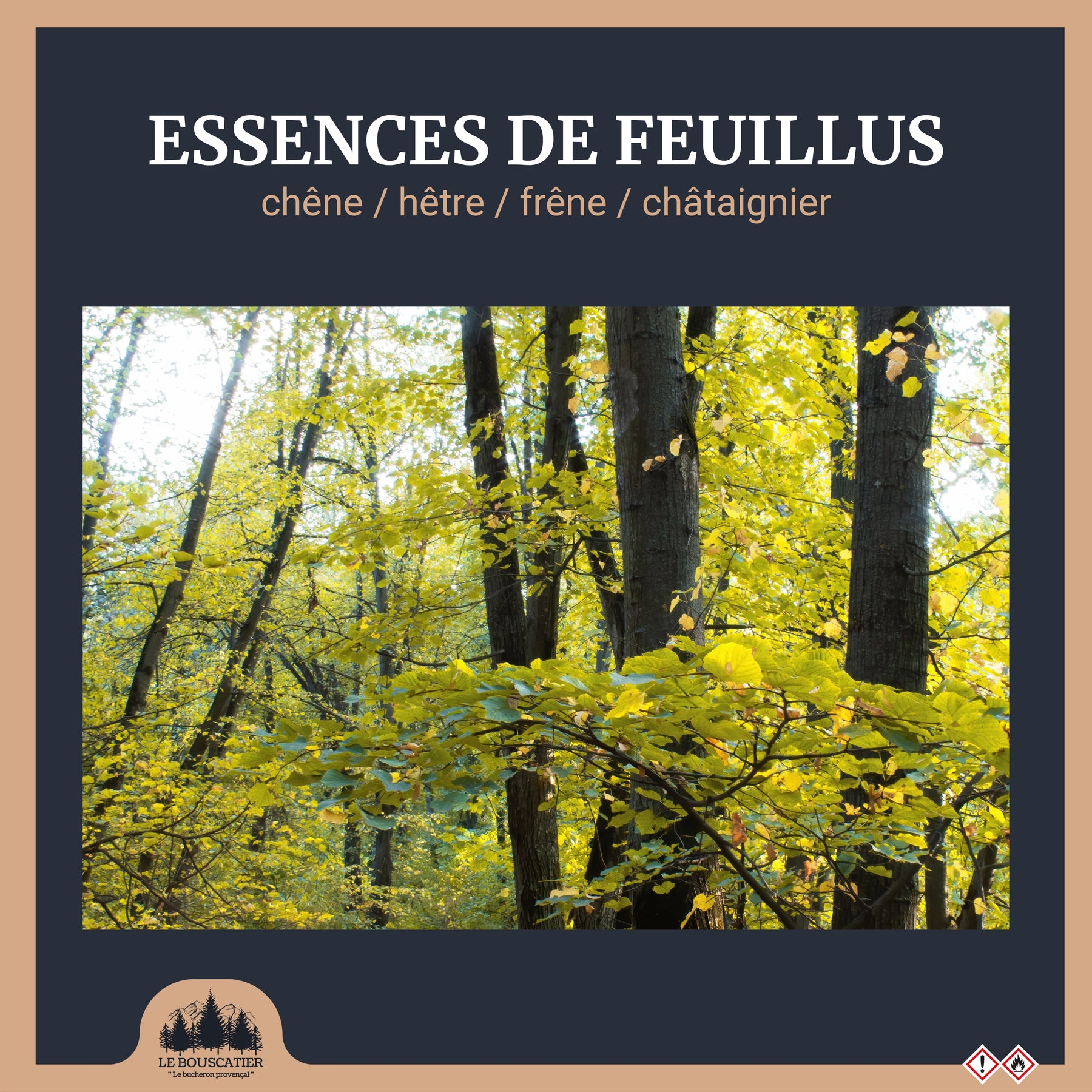 2,1m3 = 3 stères en 30cm - Bois de Chauffage extra sec - chêne / hêtre / châtaignier