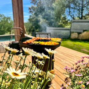 PACK - Brasero Lou Provençau + tablier + paire de gants + bois d'allumage + allume-feu