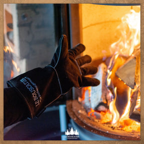 PACK - Brasero Lou Provençau + tablier + paire de gants + bois d'allumage + allume-feu